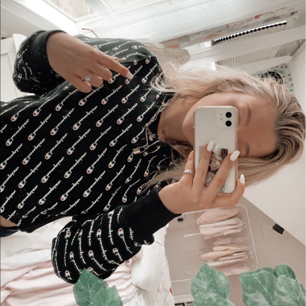 Champion cropped long sleeve